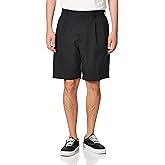PGA Tour Men's Double Pleat Golf Short with Active Waistband, 9" Inseam