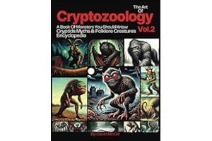 The Art Of Cryptozoology Vol 2: A Book Of Monsters You Should Know Cryptids Myths & Folklore Creatures Encyclopedia