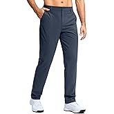 G Gradual Mens Golf Pants Stretch Dress Casual Pants 30"/32"/34" Lightweight Work Travel Slacks for Men with 4 Pockets