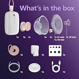 Philips Avent Hands-Free Electric Breast Pump SCF531/11 2 Shields 85 rpm view 7