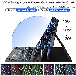 D DINGRICH iPad 12.9 Pro Case with Keyboard