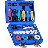 Orion Motor Tech Master Quick Disconnect Tool Set, 25pc Line Disconnect Tool Kit for A/C Fuel & Transmission Systems, Fuel Li