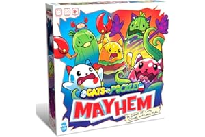 CATS VS PICKLES Cepia CvP Mayhem Board Game | Card Game for Kids Families and Adults | Beans Card Game | Exclusive CvP Characters | Easy to Learn and Play | Card Game for Family Fun Night | 2 Players to 8 Players