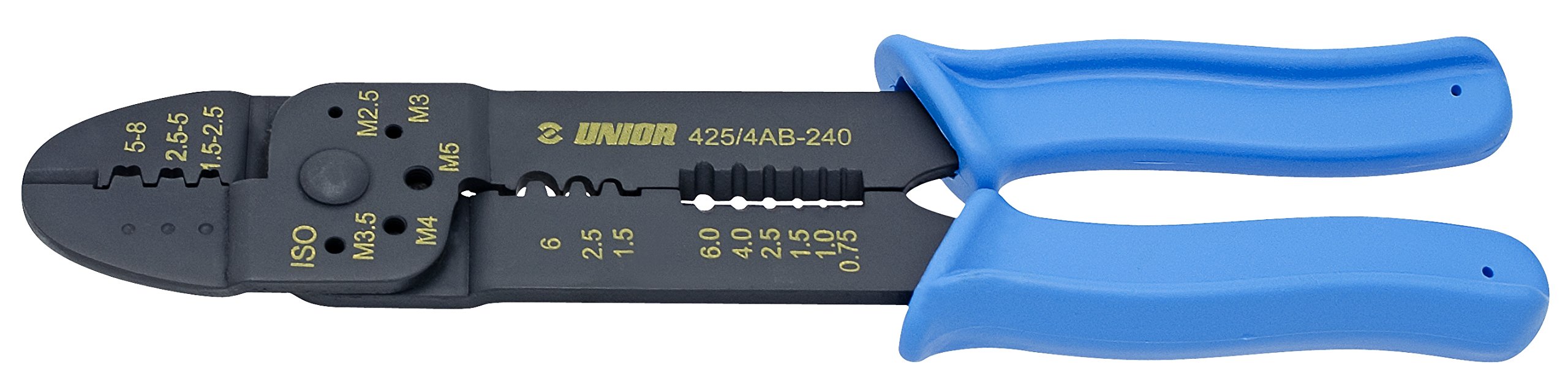 Unior 425/4AB 605806 Crimping Pliers 240 Black