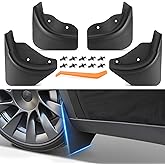 VOURTM 2026 Tesla Model Y Juniper Mud Flaps - Enhanced Fit All-Season Splash Guards, No-Drill Installation for Model Y 2025-2026 Upgrade,Protect Paint (Set of 4)