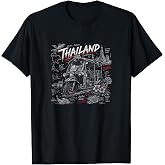 Thailand Tuk Tuk Taxi Land of Smiles Bangkok Trip T-Shirt