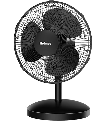 Comfort Zone 12 Oscillating Table Fan 12 Diameter 3 Speed Oscillating - View #4