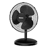HOLMES 12" Table Fan, 75° Oscillation, 3