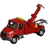 Walthers SceneMaster International(R) 4300 Tow Truck-Red 949-11531 HO Scale Model Railroad - Vehicle Model