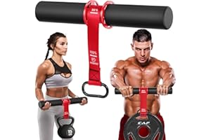 FitBeast Forearm Strengthener & Wrist Roller Forearm Exerciser - Adjustable Forearm Strength Trainer with Thickened Anti-Slip