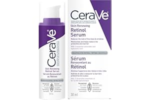 CeraVe Retinol Serum for Face, Skin Renewing Retinol & Hyaluronic Acid Serum for Men & Women. Anti Aging to Improve Appearanc