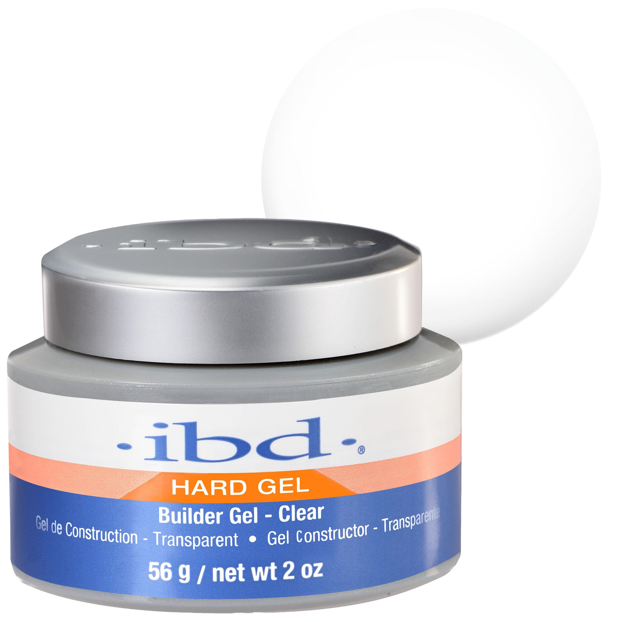 IBD Treatments Nail Polish, Clear Builder Gel 56 g