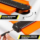 JOREST Contour Gauge 10 Inch Plus Carpenter Pencil Tool Gift Idea view 7