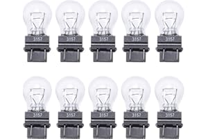 Sanchezeo 10x 3157 Bright Light Bulbs Tail Brake Backup Reverse S8 Signal Lamp Turn Signal