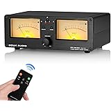 Douk Audio VU3 Dual Analog VU Meter, 2-Way Amplifier/Speaker Switch, Audio Switcher Box with DB Panel Display