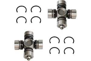 2 set Joint Front Prop Shaft U-Joint, Front driveshaft u-joint set For Yamaha Grizzly/Wolverine/Big Bear/Kodiak/Rhino 4X4 199