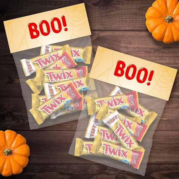 TWIX FUN SIZE CARAMEL COOKIE HALLOWEEN CHOCOLATE BARS, 10.83 OZ BAG