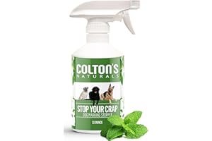 COLTON'S NATURALS Train Your Pet Not to Urinate (32 OZ) - Dog Pee Urine and Poo Trainer Natural Spray- Training Corrector- Indoor and Outdoor; Aid Puppies, Dogs - Natural Spray Safe Around Kids