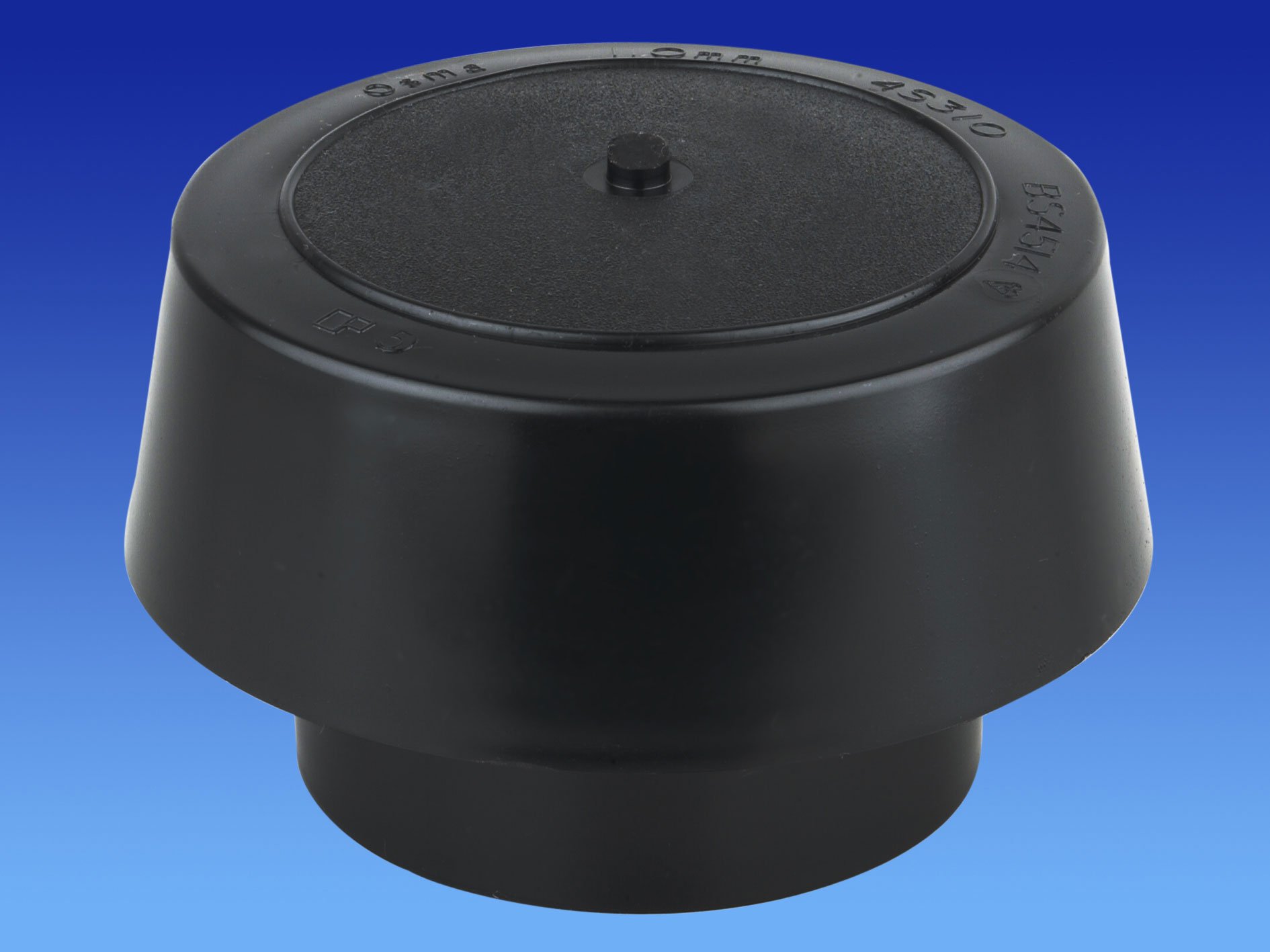 Wavin OSMA 110mm Soil 4S310 Vent Cowl Black