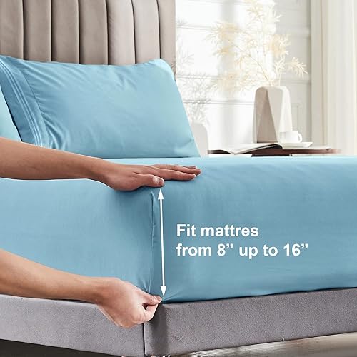 Queen Size Walmart Deep Pocket Twin Sheets Resh Inen Microfiber