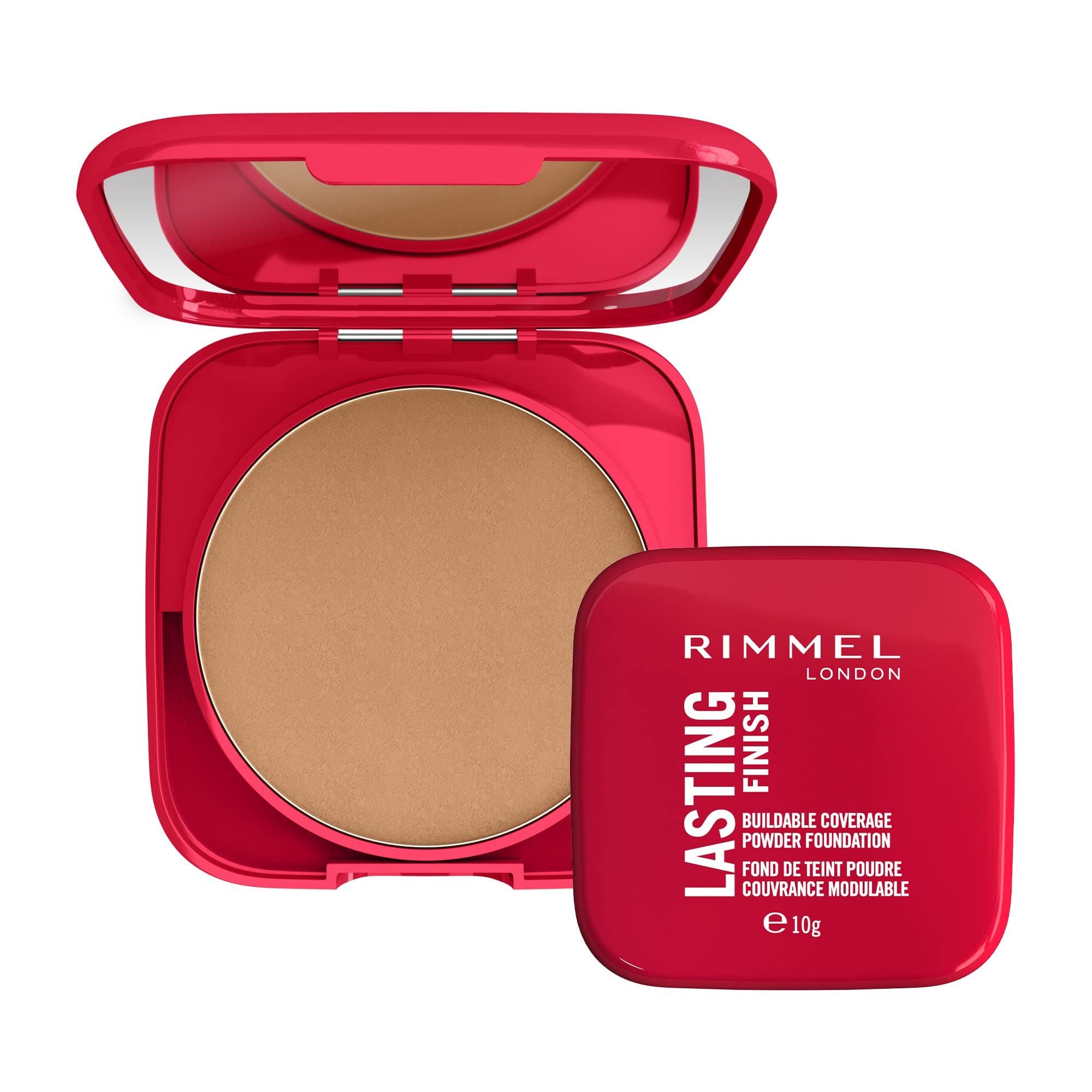Rimmel London Lasting Finish Compact Foundation, 007 Golden Beige