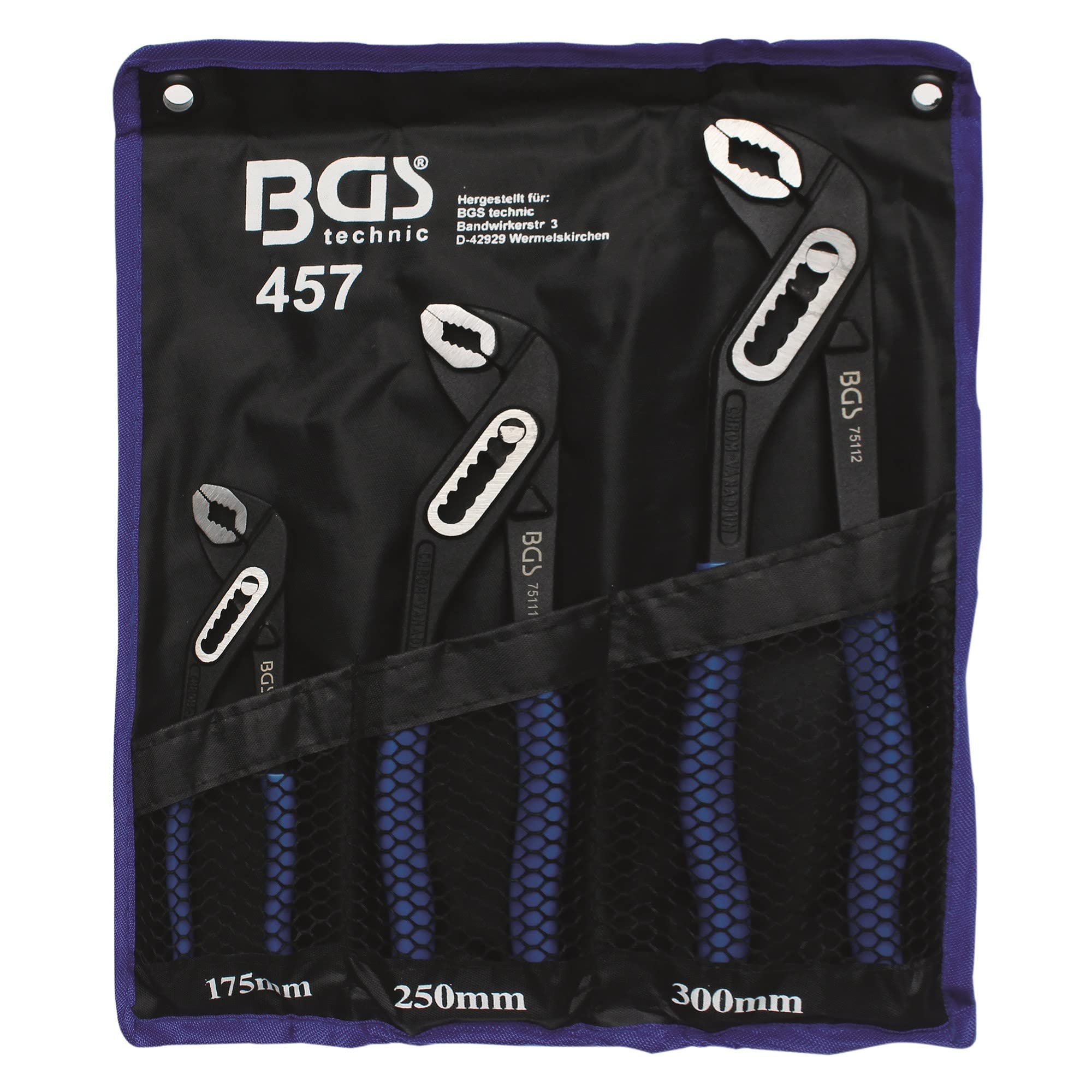 BGS 457 | Water Pump Pliers Set | 3 pcs.