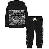 The Children's Place baby-boys And Toddler Boys Long Sleeve Fashion Shirt and Jogger Pants Set 2-pack