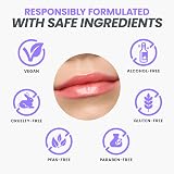 Wonderskin Lip Oil Rehab Serum Tinted Hydrating Lip Oil Flirt 0.2oz view 6