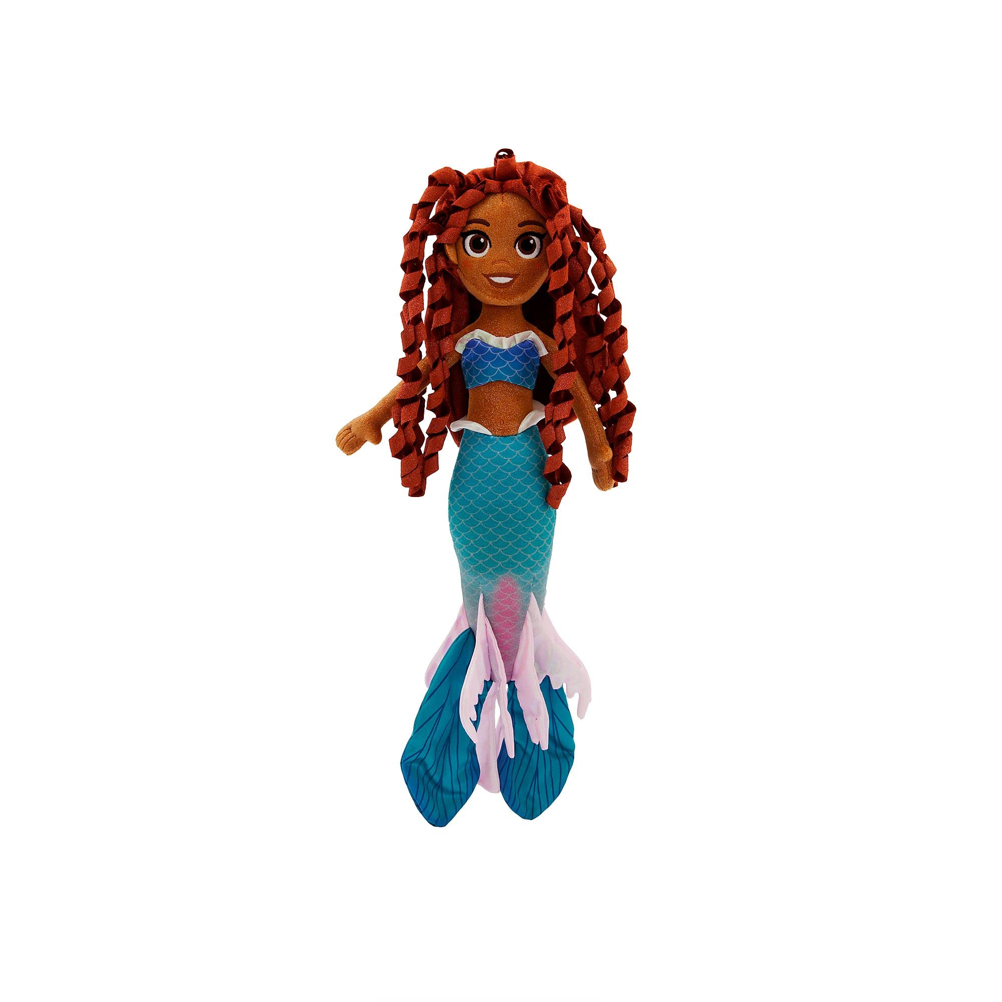 Disney Store Official Ariel Soft Toy Doll, The Little Mermaid Live Action Film, 46cm/18”, Plush Cuddly Figure with Embroidered Details, Iridescent Pink Fins, Suitable for Ages 0+