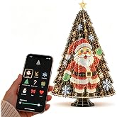 BQTJYFVA Treelume Smart Animated Christmas Tree Lights | Smart Control, Animated Display, Christmas Decor, Tree Lights, Indoor Use