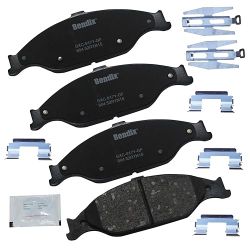 Bendix Priority1 CFC804 Ceramic Front Brake Pads for Ford Mustang 2004-1999