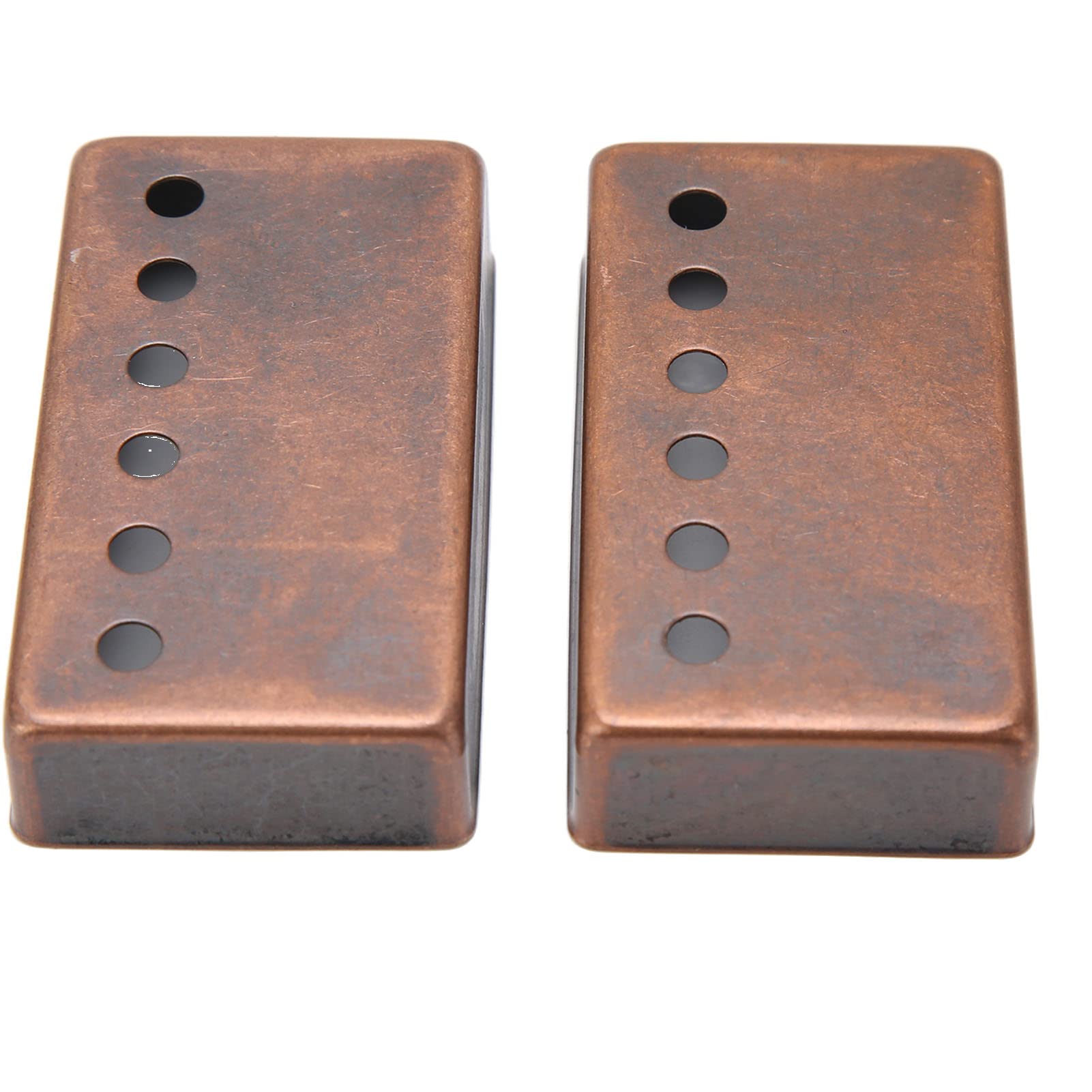 2 Pack Electric Guitar Humbucker Pickup Cover Copper Guitar Pickup Frame Pickup Cover Guitar Pickup Shell Performance Accessory Musical Instrument Accessories