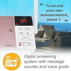 AT&T CL82257 DECT 6.0 2-Handset Cordless Phone for