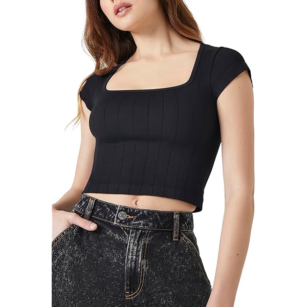 square neck top forever 21