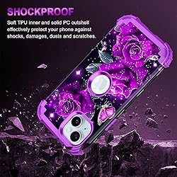 Miqala Compatible with iPhone 15 Case,Glow in The