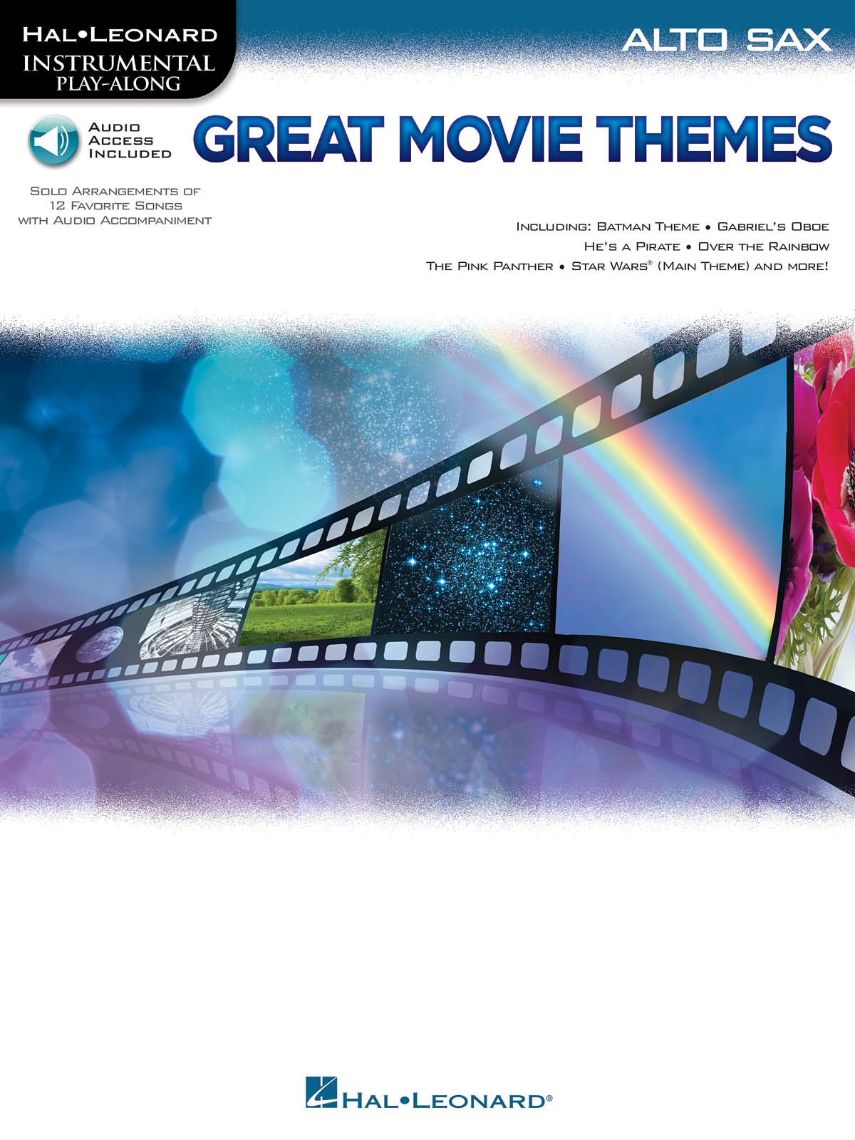 Instrumental Play-Along Great Movie Themes: Alto Saxophone (Hal Leonard Instrumental Play-along) (Includes Online Access Code)