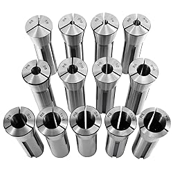 KUNTEC 13 Piece Precision R8 Collet Set Mill