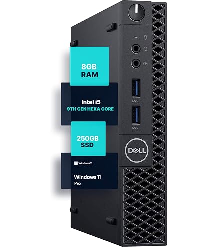 Amazon.com: Dell Optiplex 3060 Micro PC, Intel Core i3-8100T, 16GB