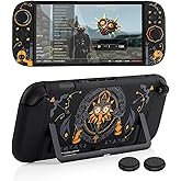 Dockable Protective Case for Switch 2 (2025), Slim Hard PC Shell with Detachable Joy-Con Cover, Anti-Scratch, Anti-Fingerprint, with 2 Thumb Grips