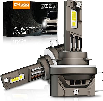 D-Lumina H15 LED Bulbs 50W 10000LM 6500K Anti-Error Twin Pack