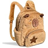 Toynificent Capybara Backpack, Cute Capybara Plush Backpack, Mochila de Capibara, Multifunction Backpacks, Capibara Stuff for Travel Camping Picnic Sport