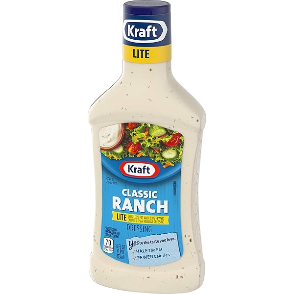 KRAFT CLASSIC RANCH LITE SALAD DRESSING (16 FL OZ BOTTLE)