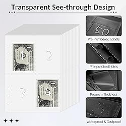 Sooez 100 Envelope Money Saving Challenge Book with