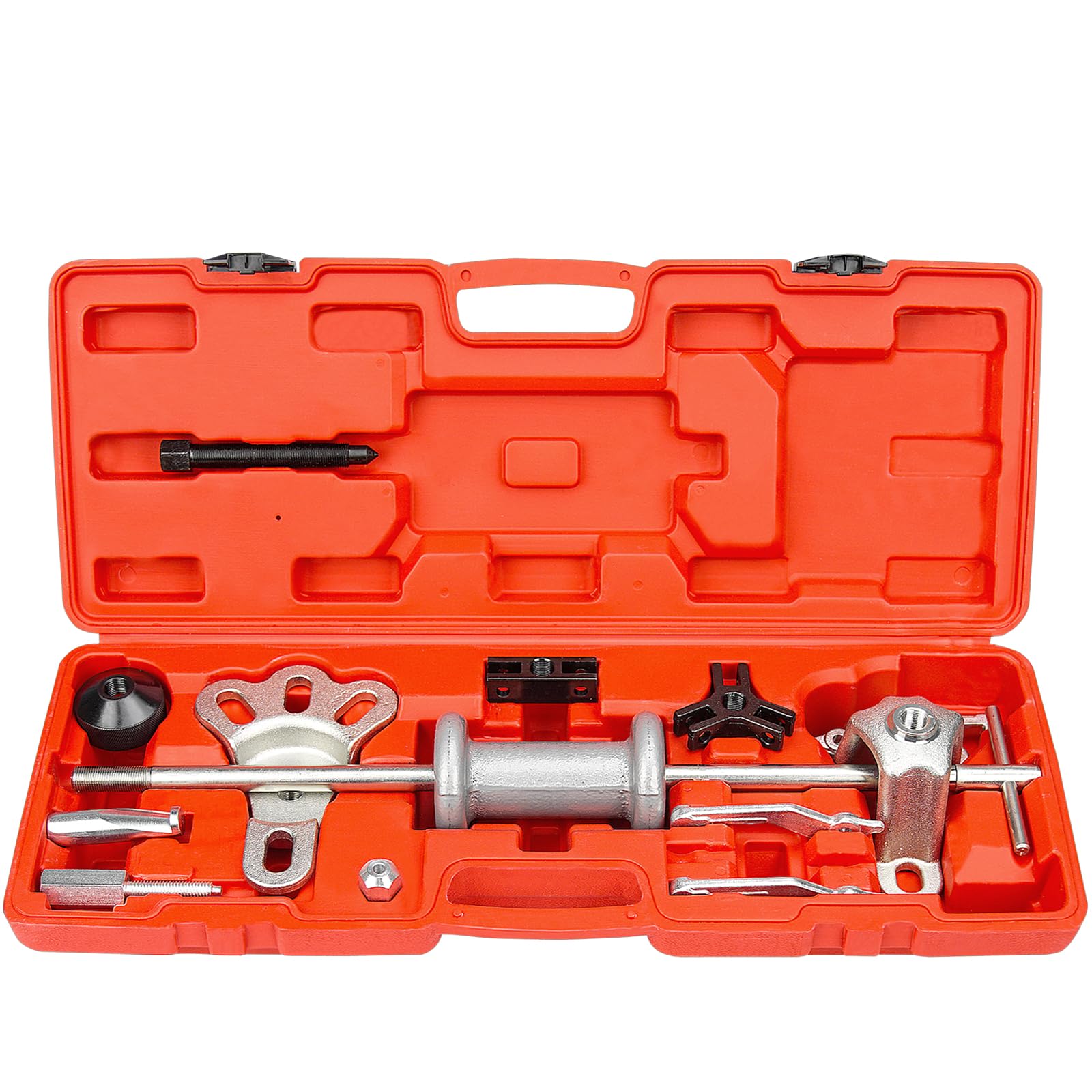 Dent Puller Kit 17pcs 9-Way Slide Hammer Puller Set Front Wheel Hub ...