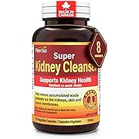 Herba Kidney Cleanse Supplement – 120 Capsules | 8 Herbal Ingredients | Astragalus Root, Uva Ursi, Burdock, Juniper Berry, Ne
