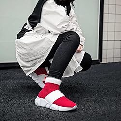 YAVY Boys Girls Breathable Sneakers Mesh