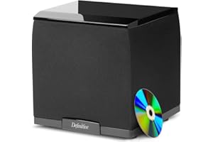 Definitive Technology SuperCube 2000 Ultra-Compact 7 1/2" Powered Subwoofer | Superior Bass Performance | Small Size, 650 Wat