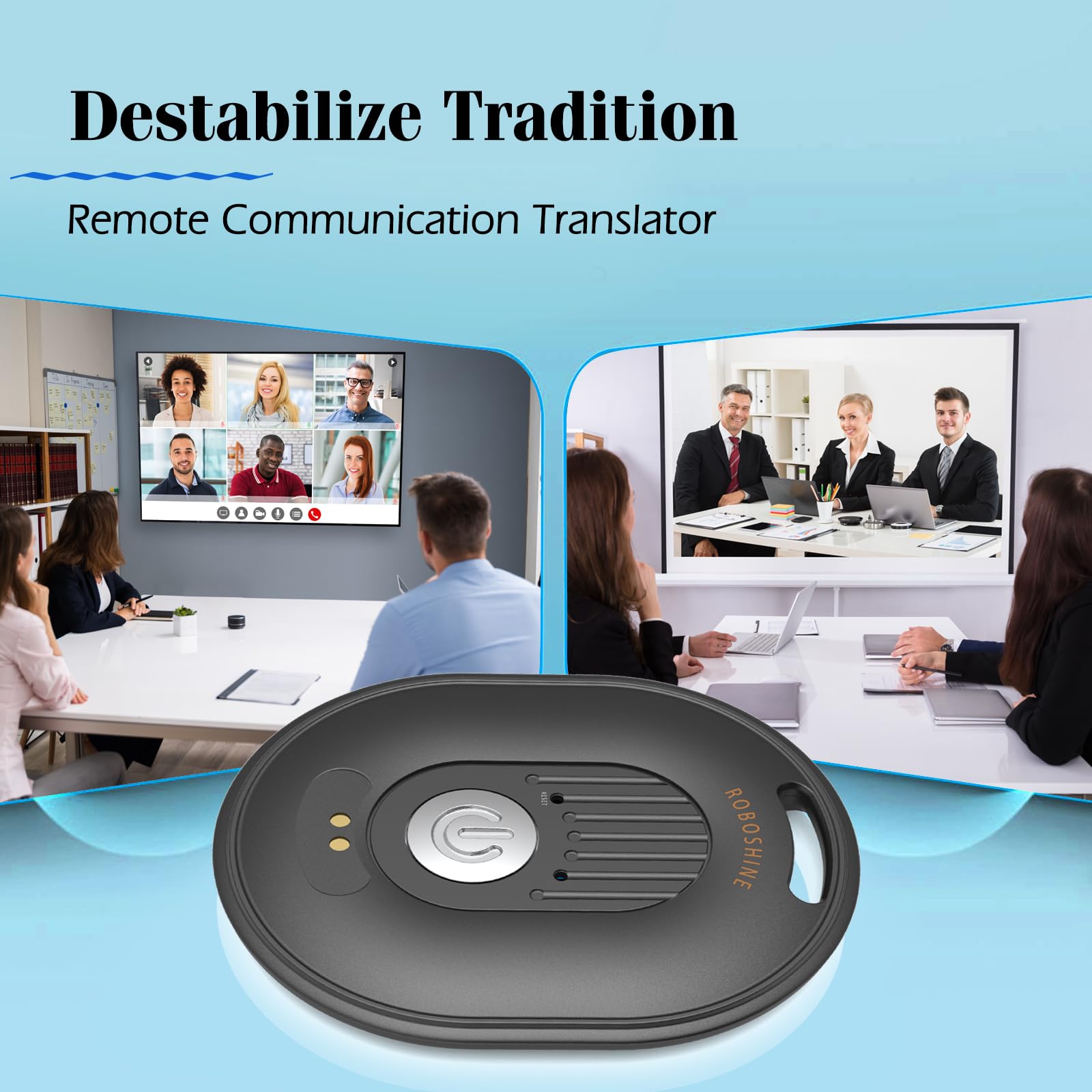 Translation Device, The Latest Instant Translation Device in 2025, Supports Video and Voice Call Translation, 138 Languages, 60 Day Standby, Suitable for iOS and Android (Grey)