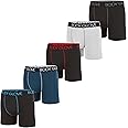 Body Glove Mens Boxer Briefs Multi Packs, Dry Fit Performance Value Underwear, Breathable Active Stretch Athletic Boxers