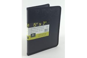 Filexec Products Art Presentation Book, 5"x7", 24Page/48 Views, Pack of 2 (50489-93530)